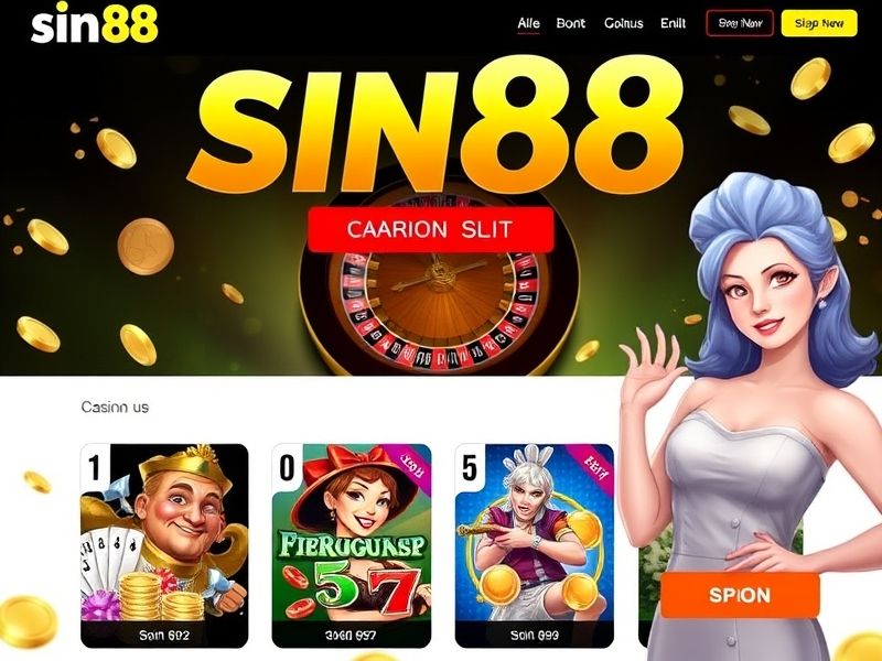 Welcome to sin88.com – your official gateway to a world of exciting online gambling games. Explore live dealers, real-money slots, sports betting, and exclusive bonuses for a secure and thrilling gaming experience. Join now!